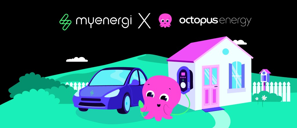 Kooperation von Octopus Energy und myenergi