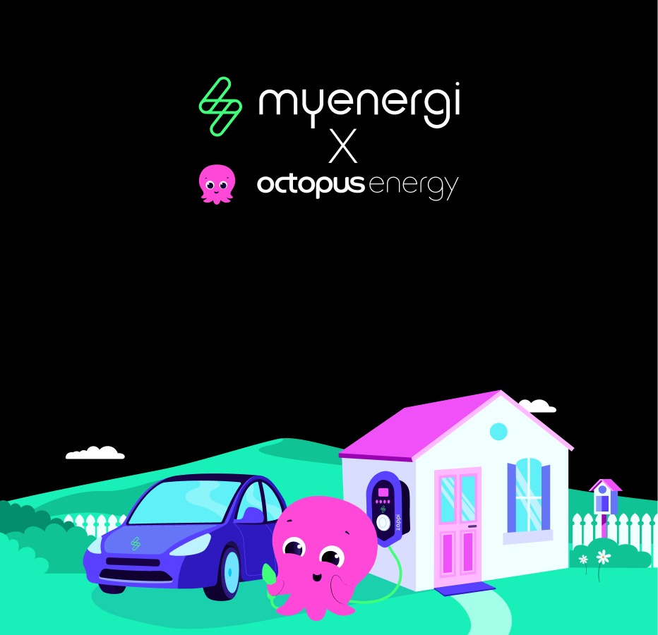 Kooperation von myenergi und octopus energy im Bereich E-Mobilität