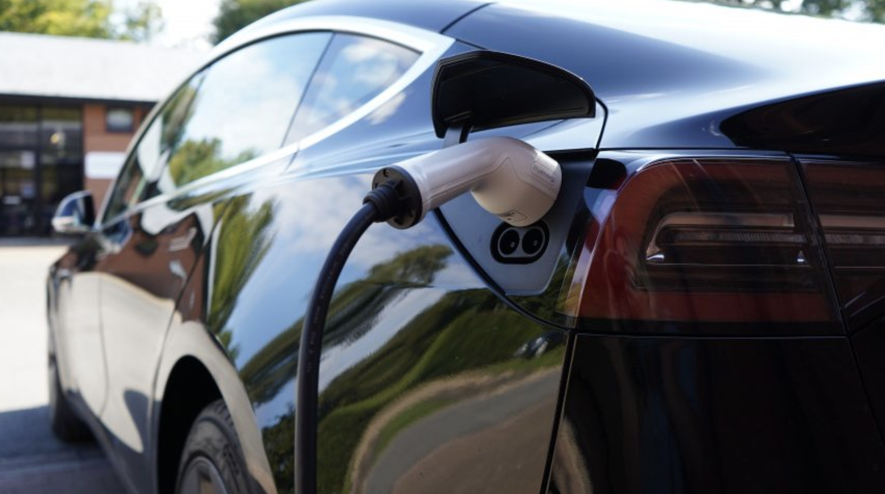 zappi charging a Tesla electric car